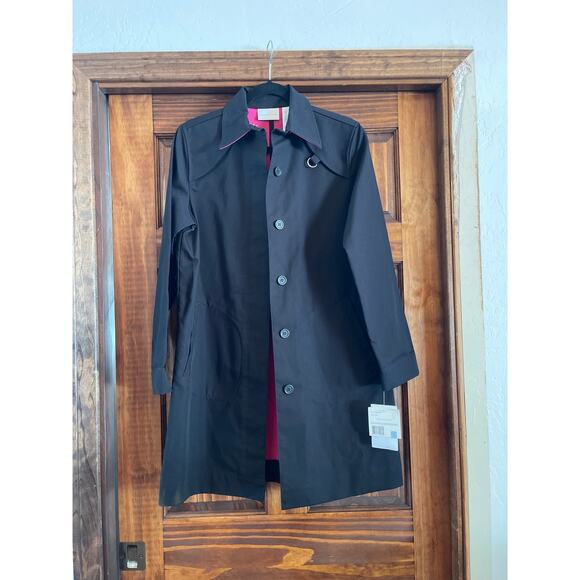 Liz Claiborne water, repellent trenchcoat size small - Picture 1 of 9